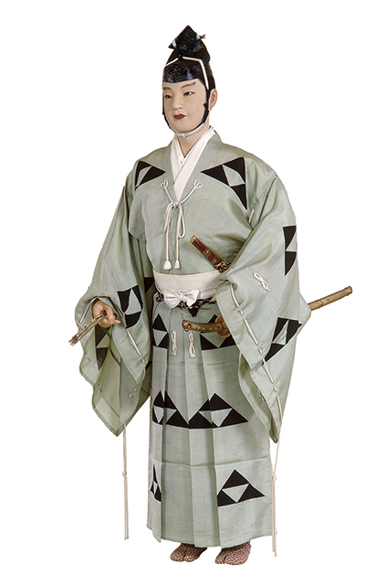日本伝統芸能 装束一式 直垂、袴、白衣、烏帽子-