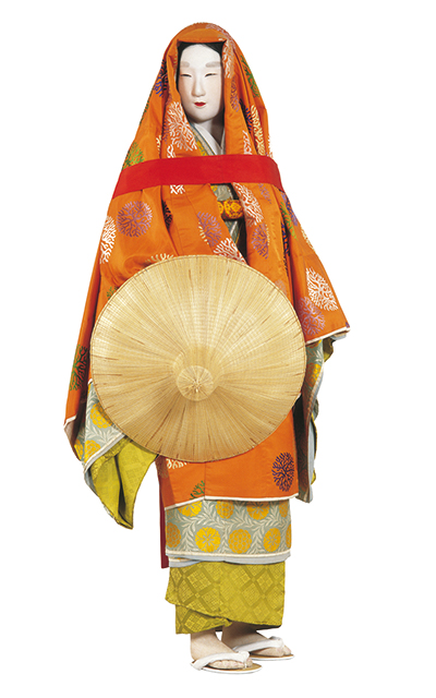 つぼ装束に袿をかづいた旅姿 日本服飾史